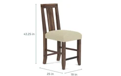 Mor Furniture Meadow Counter Height Stool In Gray