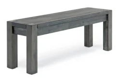 Mor Furniture Meadow Dining Bench In Gray