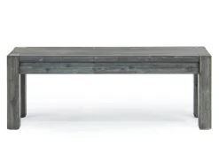 Mor Furniture Meadow Dining Bench In Gray