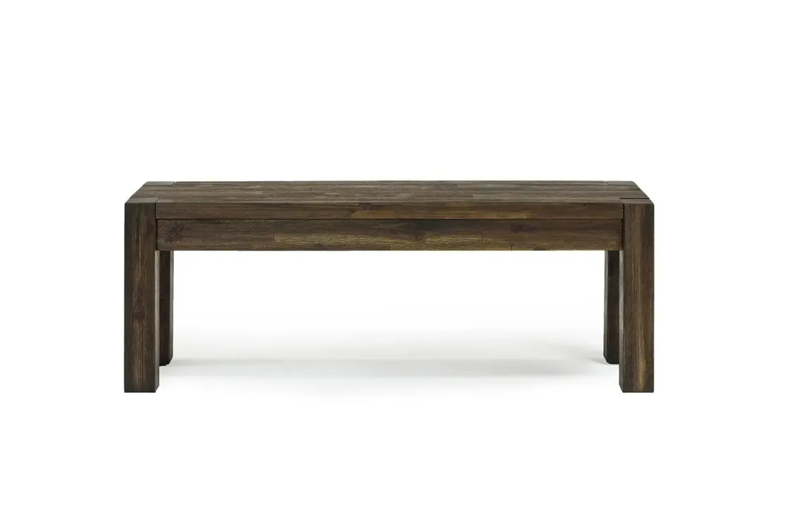 Mor Furniture Meadow Dining Bench In Gray