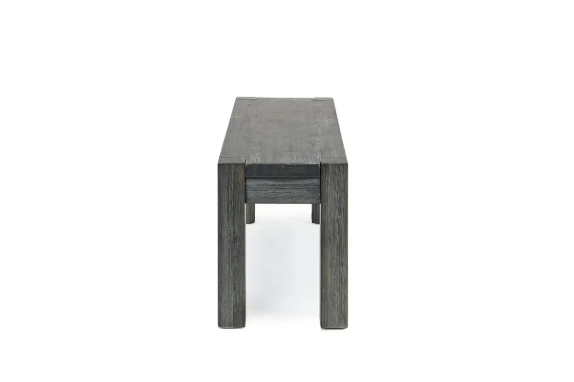 Mor Furniture Meadow Dining Bench In Gray