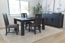 Mor Furniture Meadow Extendable Dining Table & 4 Chairs In Brown
