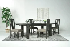 Mor Furniture Meadow Extendable Dining Table & 4 Chairs In Brown