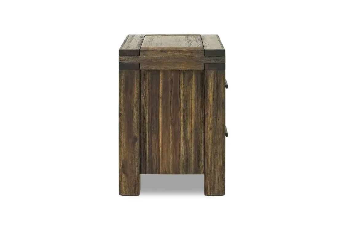 Mor Furniture Meadow Nightstand In Brown