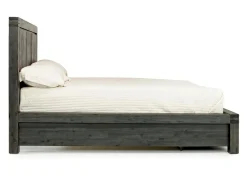 Mor Furniture Meadow Panel Bed W/ Storage In Brown, Full