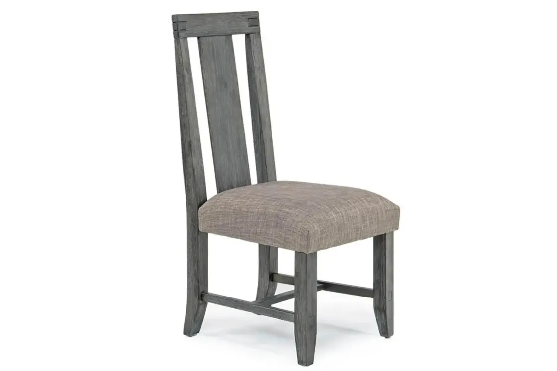 Mor Furniture Meadow Side Chair In Brown, Upholstered