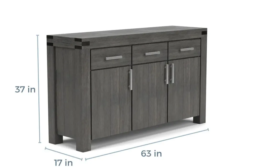 Mor Furniture Meadow Sideboard In Brown
