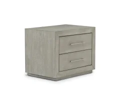 Mor Furniture Melbourne Canopy Bed, Dresser, Mirror, Nightstand In Brown Mel, Queen