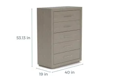 Mor Furniture Melbourne Chest In Mineral