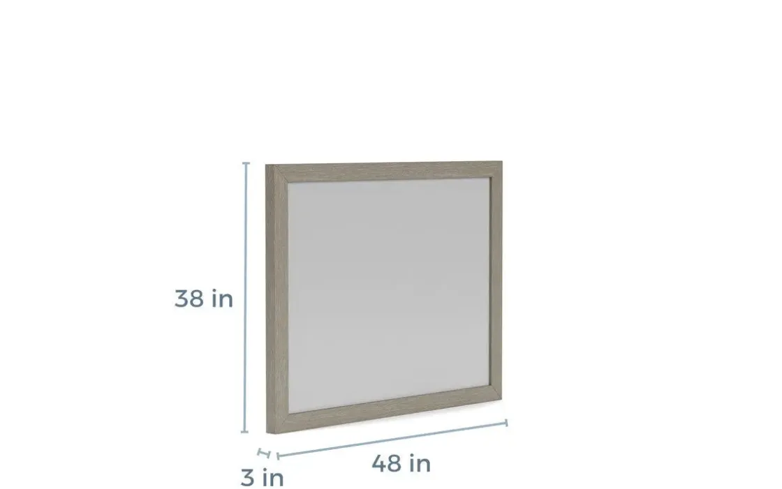 Mor Furniture Melbourne Mirror In Mineral