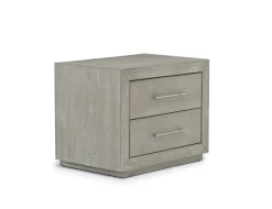 Mor Furniture Melbourne Panel Bed, Dresser, Mirror & Nightstand In Brown Mel, Full