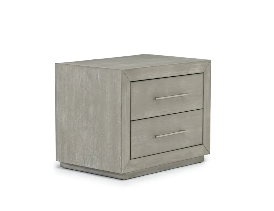 Mor Furniture Melbourne Panel Bed, Dresser, Mirror & Nightstand In Brown Mel, Full