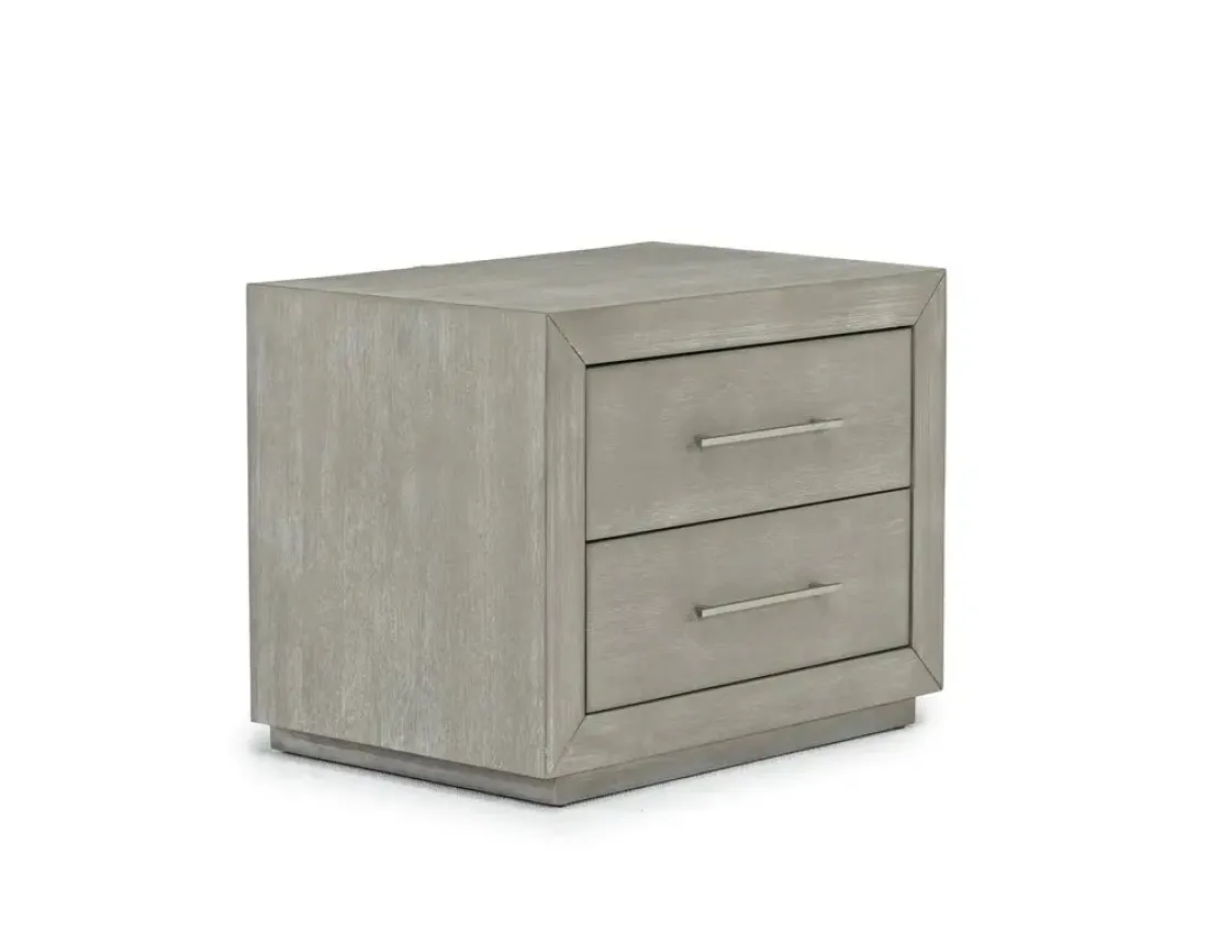 Mor Furniture Melbourne Panel Bed, Dresser, Mirror & Nightstand In Brown Mel, Full