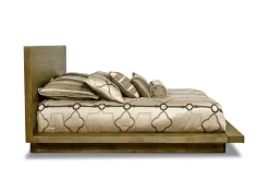Mor Furniture Melbourne Panel Bed In Mineral, Full