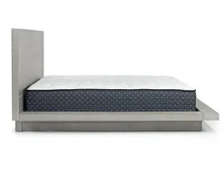 Mor Furniture Melbourne Panel Bed In Mineral, Full