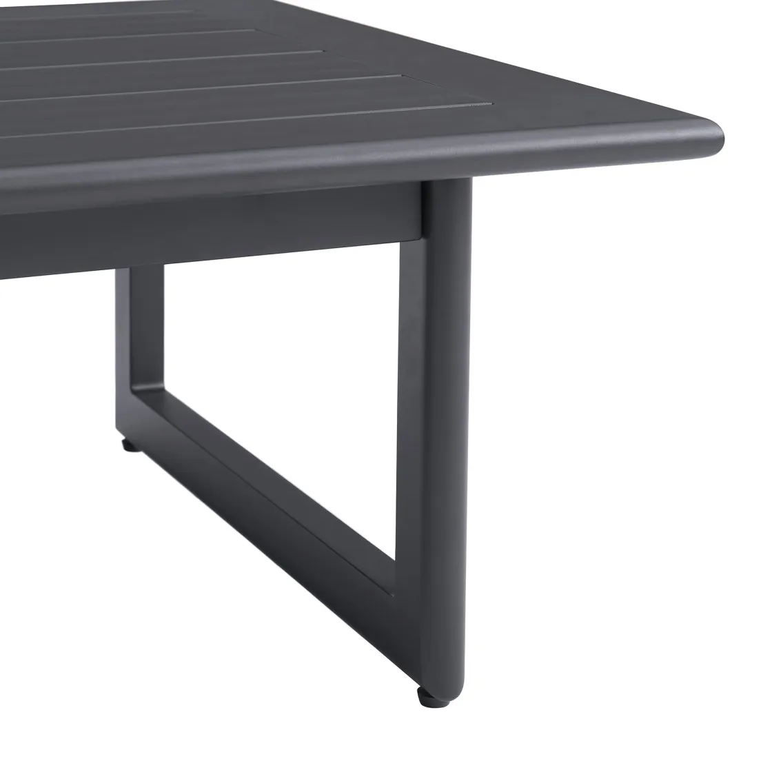 Mor Furniture Menorca Outdoor Coffee Table In Dark Gray