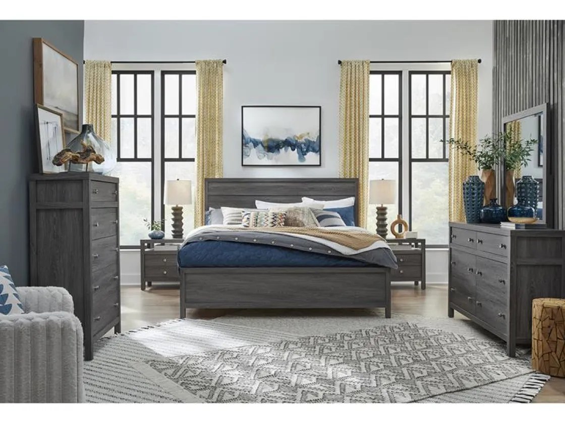 Mor Furniture Merrifield Dresser In Pecan Sandy