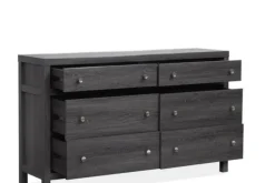 Mor Furniture Merrifield Dresser In Pecan Sandy