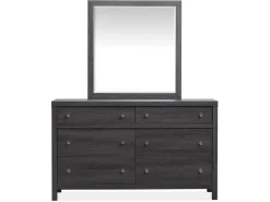 Mor Furniture Merrifield Mirror In Pecan Sandy