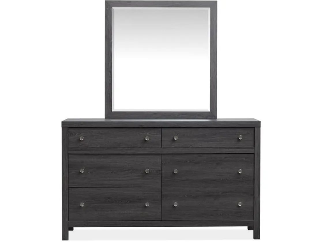Mor Furniture Merrifield Mirror In Pecan Sandy
