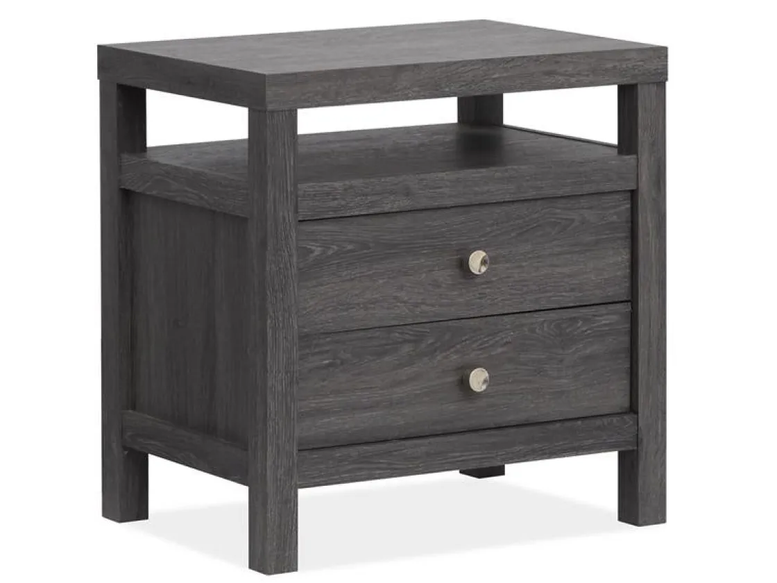 Mor Furniture Merrifield Nightstand In Pecan Sandy