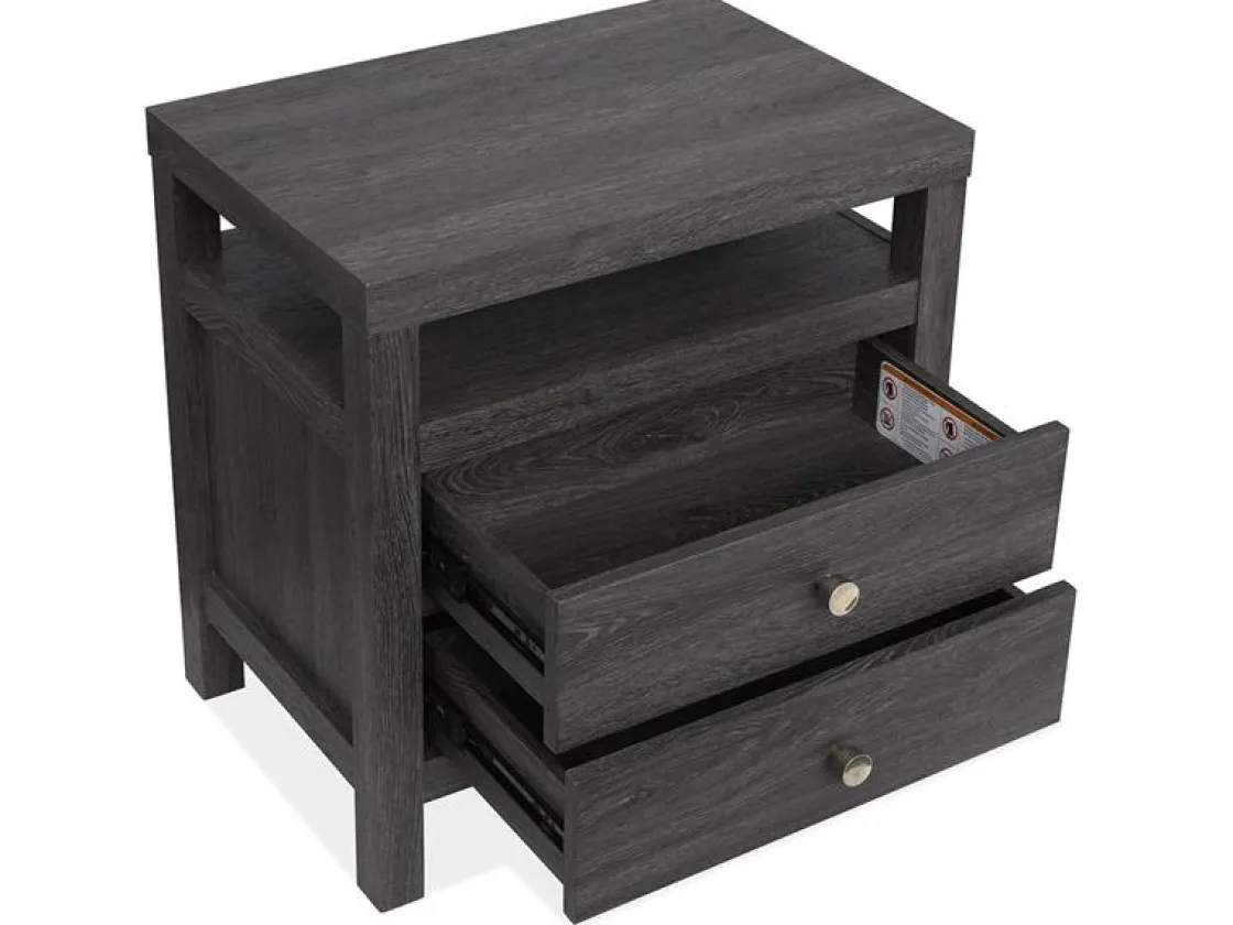 Mor Furniture Merrifield Nightstand In Pecan Sandy