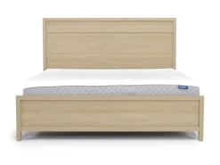 Mor Furniture Merrifield Panel Bed In Pecan Sandy, Twin