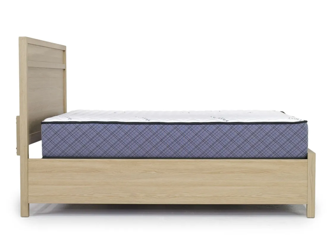 Mor Furniture Merrifield Panel Bed In Pecan Sandy, Twin