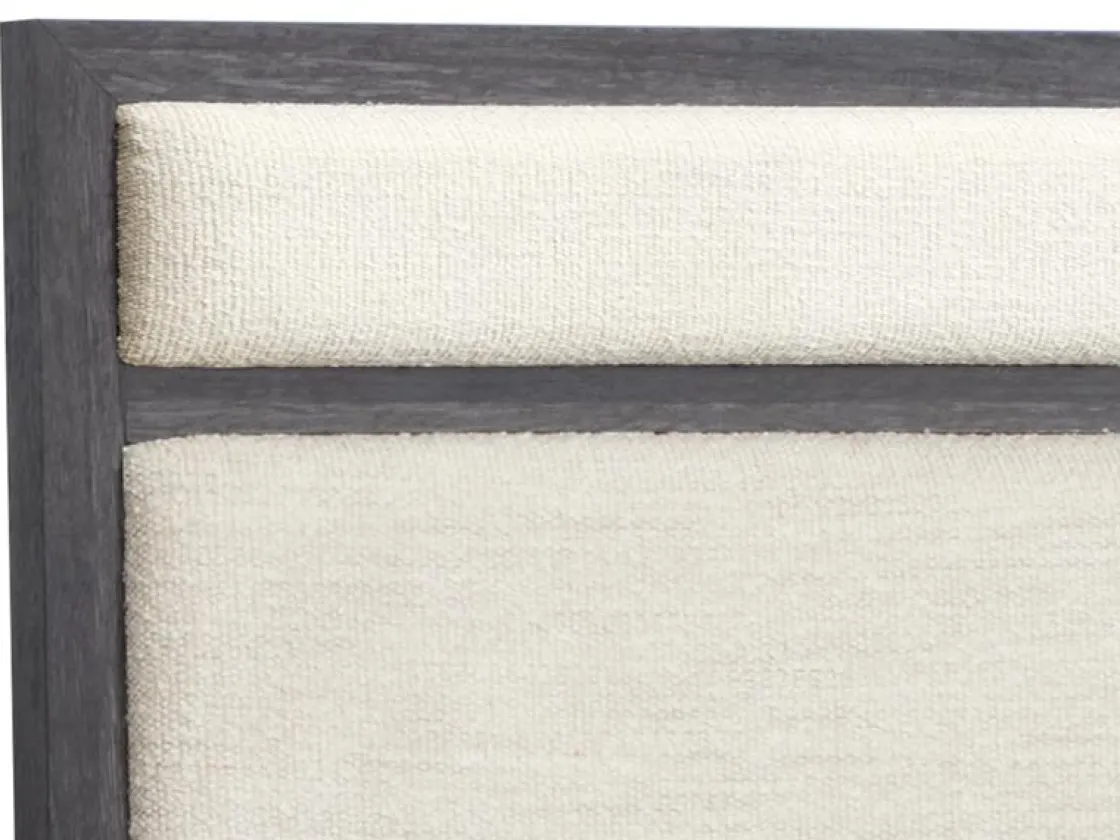 Mor Furniture Merrifield Upholstered Bed In Raisin Black, Twin