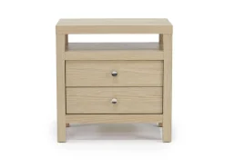 Mor Furniture Merrifield Upholstered Bed, Dresser, Mirror & Nightstand In Raisin Black, Twin