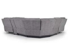 Mor Furniture Mia 6 Piece Reclining Sectional In Gray