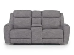 Mor Furniture Mia 2 Power Console Loveseat In Gray