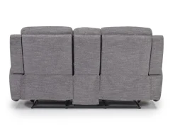 Mor Furniture Mia Reclining Console Loveseat In Gray