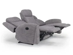 Mor Furniture Mia Reclining Sofa & Console Loveseat In Gray