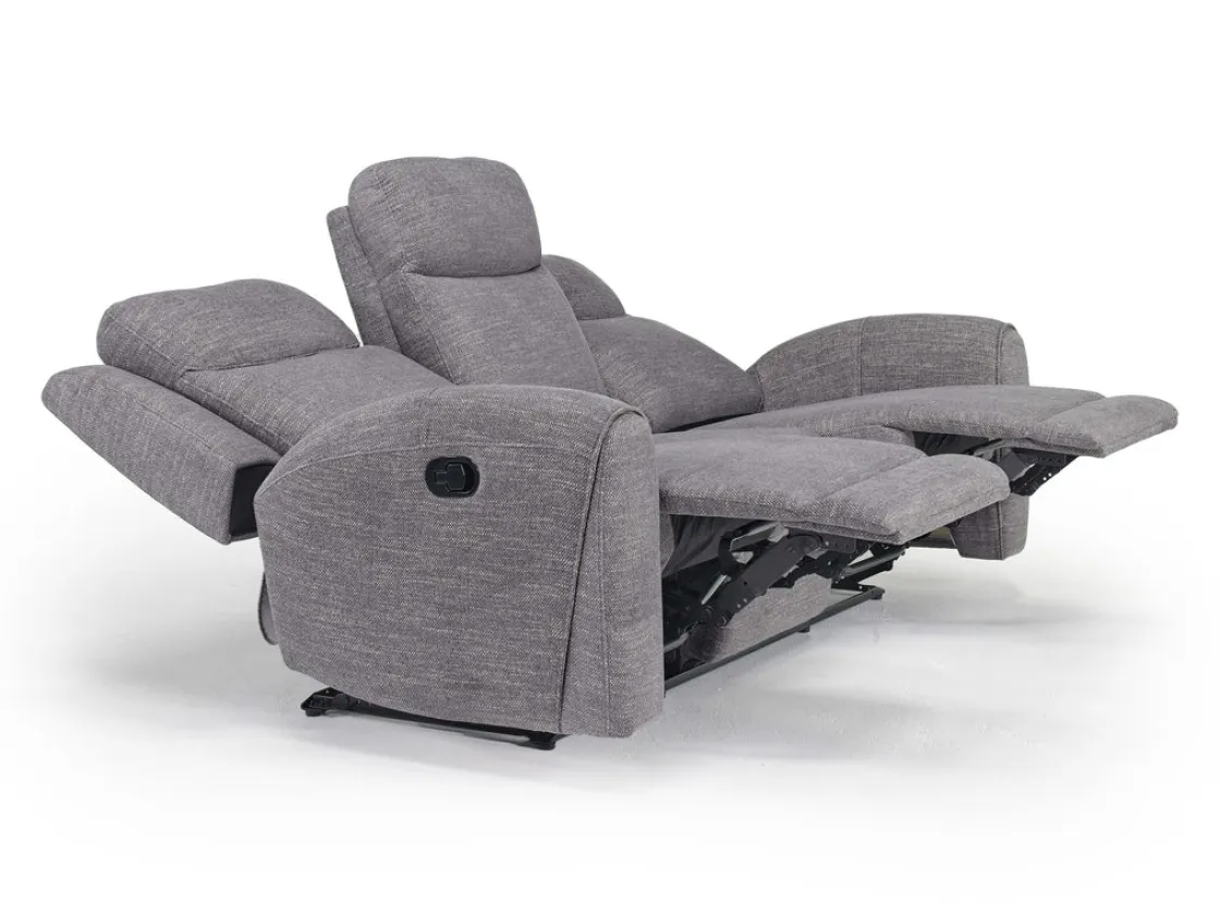 Mor Furniture Mia Reclining Sofa In Gray
