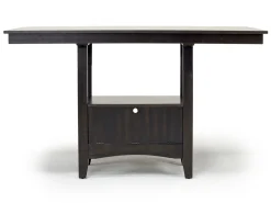 Mor Furniture Miami Adjustable Dining Table & 4 Stools In Gray