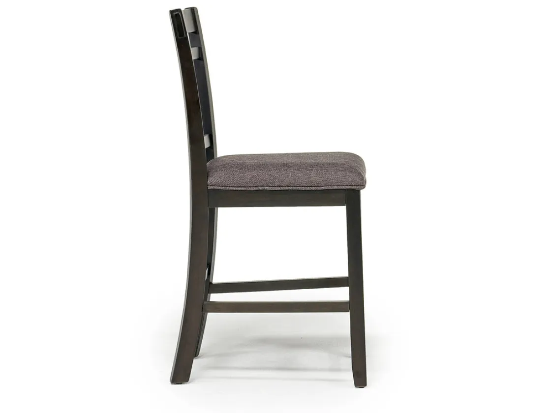 Mor Furniture Miami Adjustable Dining Table & 4 Stools In Gray