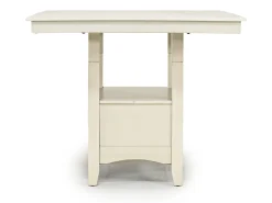 Mor Furniture Miami Adjustable Dining Table & 4 Stools In Gray