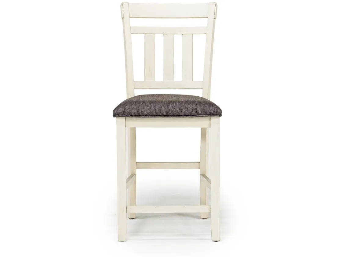 Mor Furniture Miami Adjustable Dining Table & 4 Stools In Gray