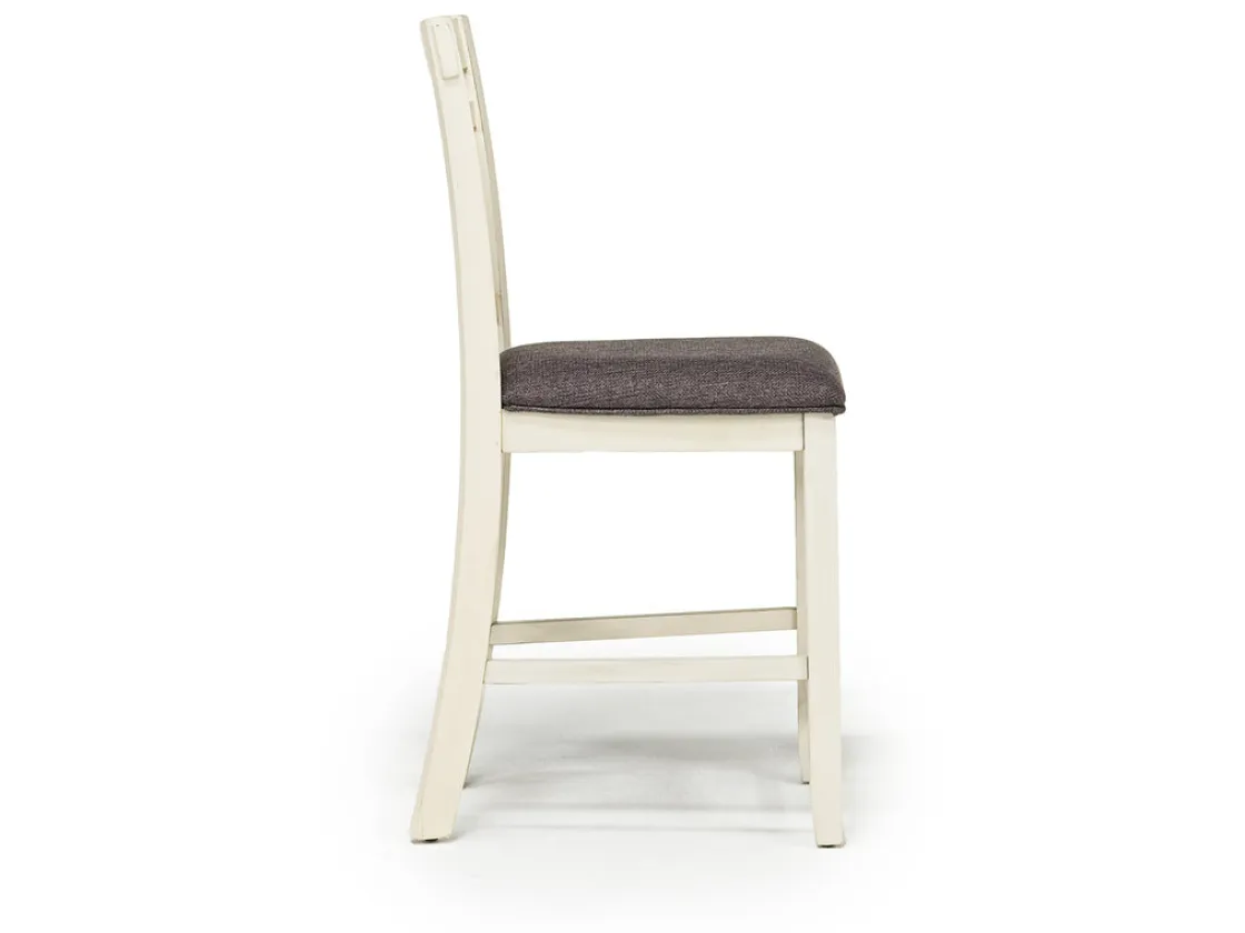 Mor Furniture Miami Adjustable Dining Table & 4 Stools In Gray