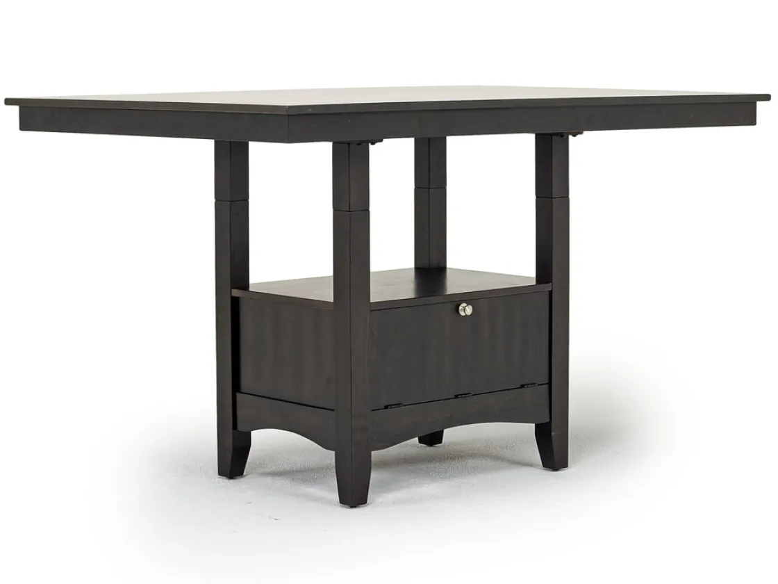 Mor Furniture Miami Adjustable Dining Table, 4 Stools & Bench In