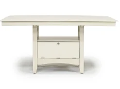 Mor Furniture Miami Adjustable Dining Table, 4 Chairs & Bench In Gray