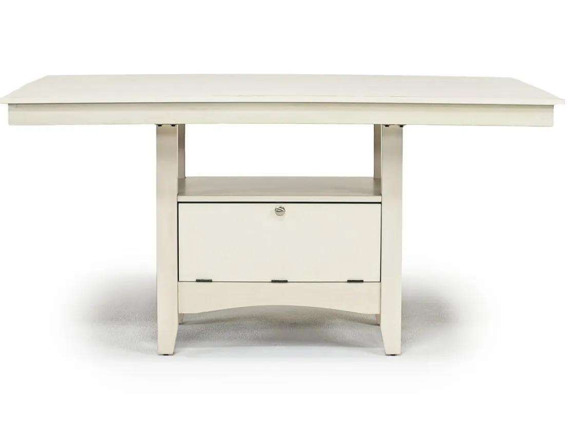 Mor Furniture Miami Adjustable Dining Table, 4 Chairs & Bench In Gray