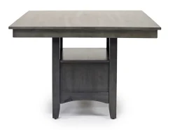 Mor Furniture Miami Adjustable Dining Table In Gray