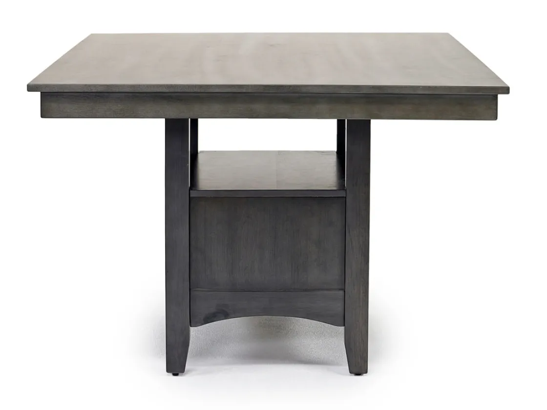 Mor Furniture Miami Adjustable Dining Table In Gray