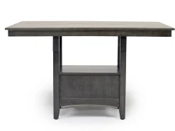 Mor Furniture Miami Adjustable Dining Table In Gray