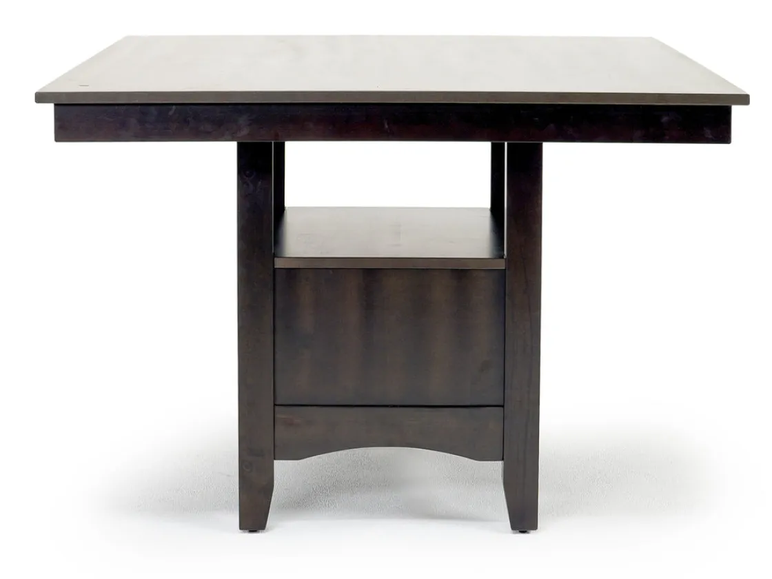 Mor Furniture Miami Adjustable Dining Table In Gray