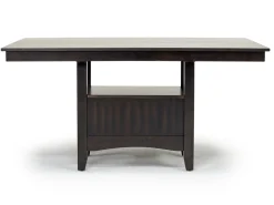 Mor Furniture Miami Adjustable Dining Table In Gray