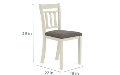 Mor Furniture Miami Side Chair In White