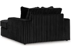 Mor Furniture Midnight Madness Chaise In Onyx
